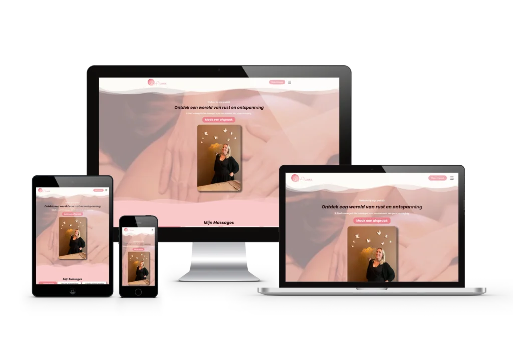 Website in een week voor massagepraktijk B Aware in Elsloo