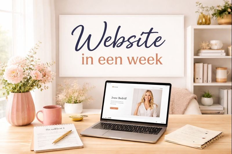 Website in een week laten maken door CreatorLinda – snelle en professionele website voor ondernemers